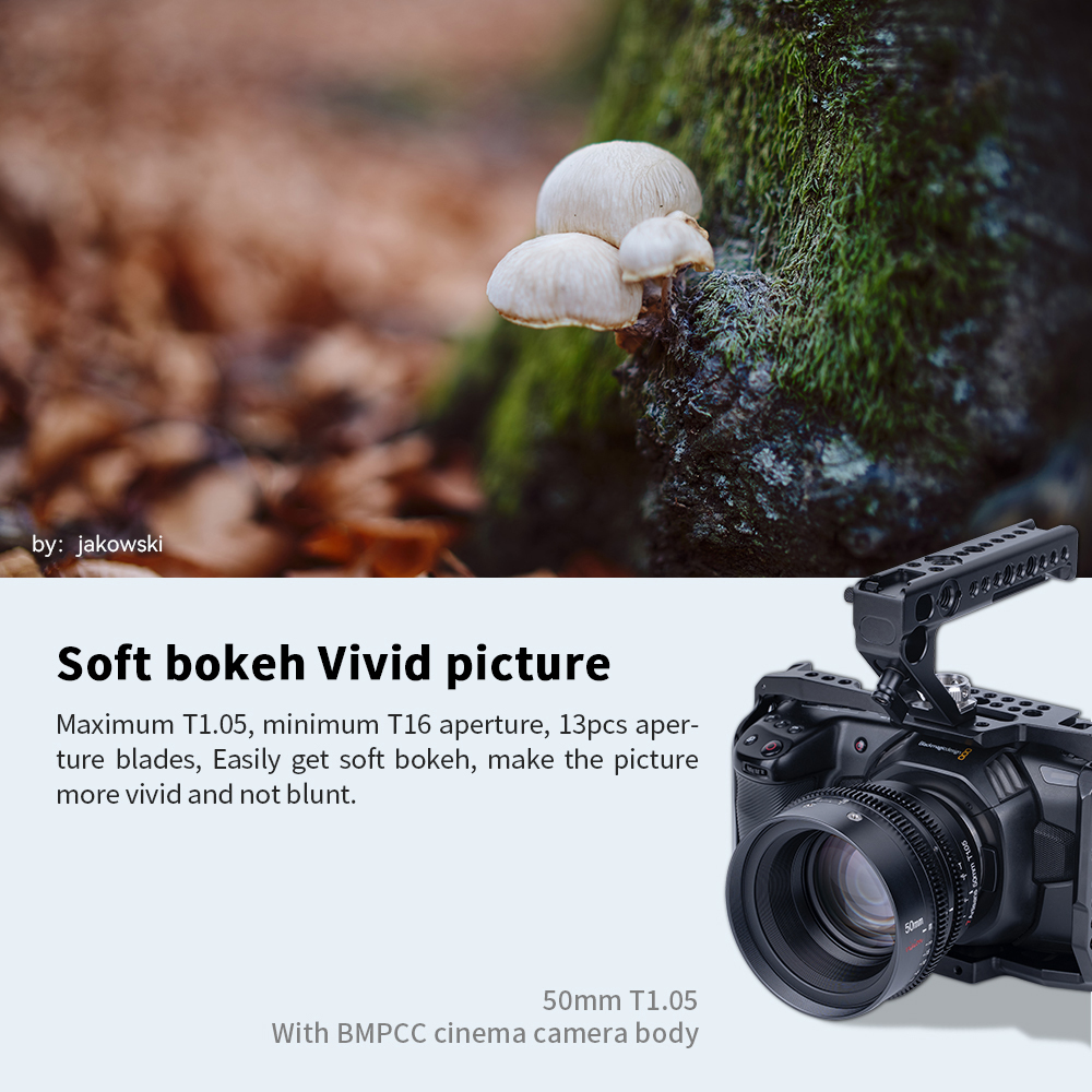 7Artisans 25mm T1.05 manuális Cine objektív (EOS-R) APS-C (C105B)