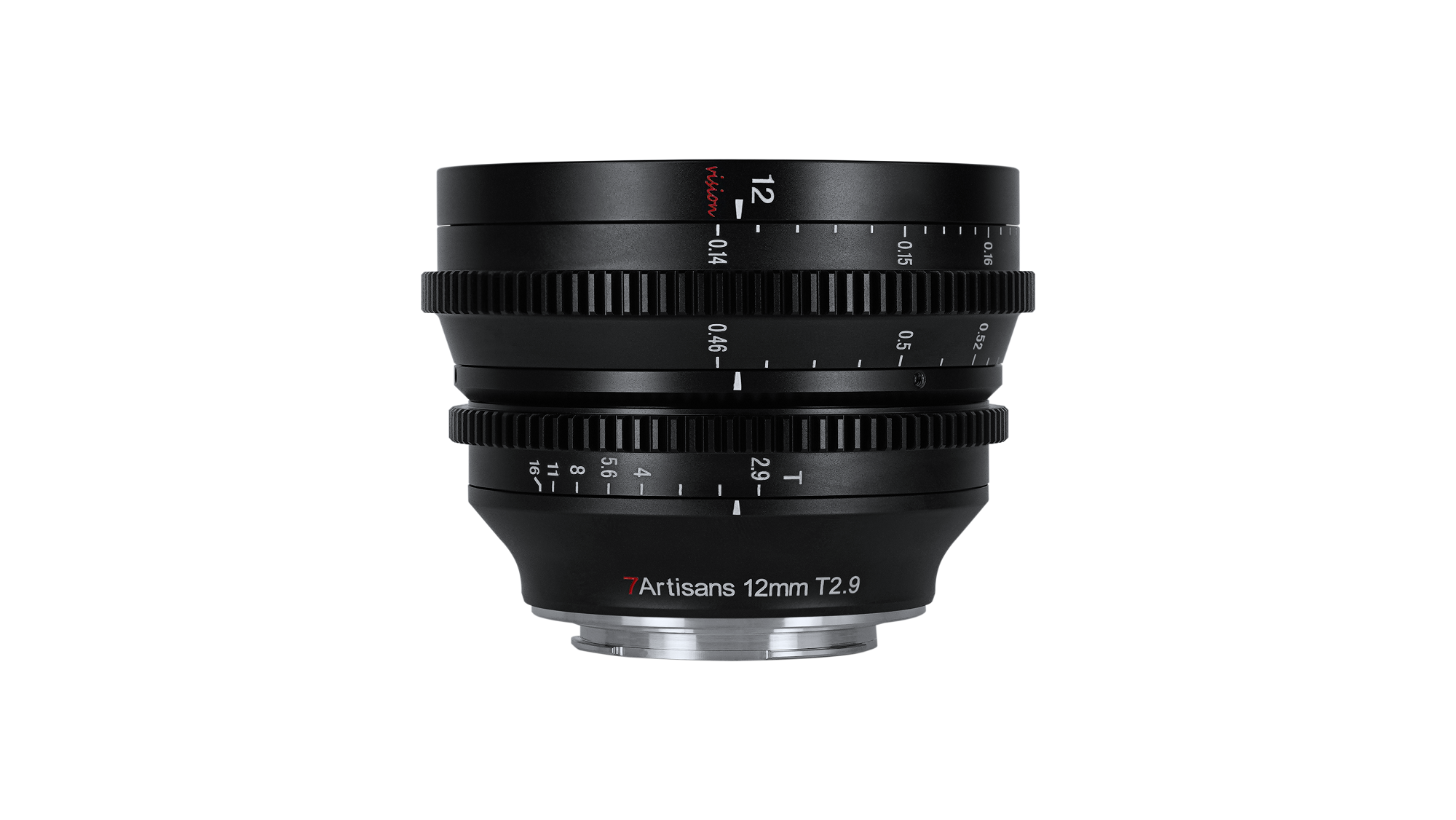 7Artisans 12mm T2.9 manuális Cine objektív (Sony-E) APS-C (C701B)