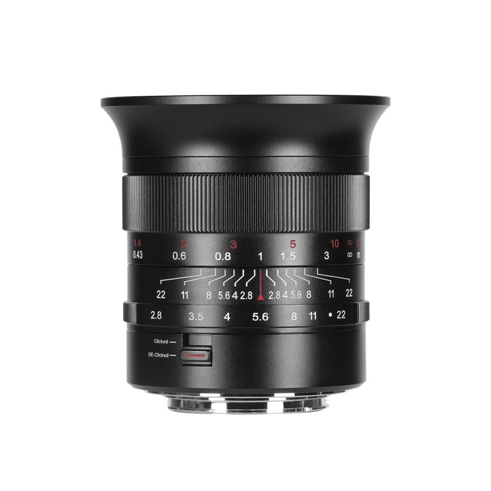 7Artisans 14mm F2.8 manuál objektív (L) Full Frame (14F28B-L)
