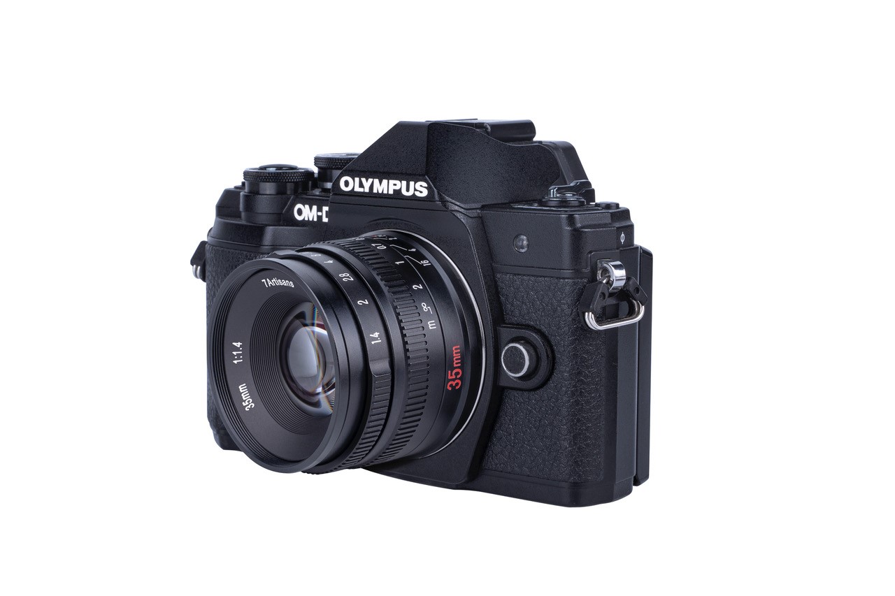 7Artisans 35mm F1.4 manuál objektív fekete (M43) (A010B-M)
