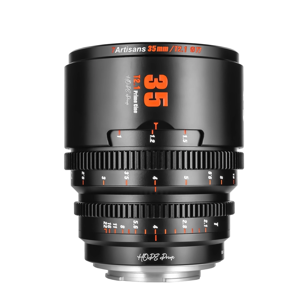 7Artisans 35mm T2.1 manuális Cine Hope objektív fekete (Sony-E) S35 (35T21B-E)