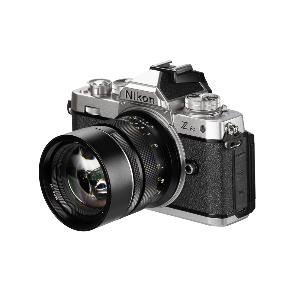 7Artisans 50mm F1.2 manuál objektív (Nikon-Z) APS-C (50F12B-Z)