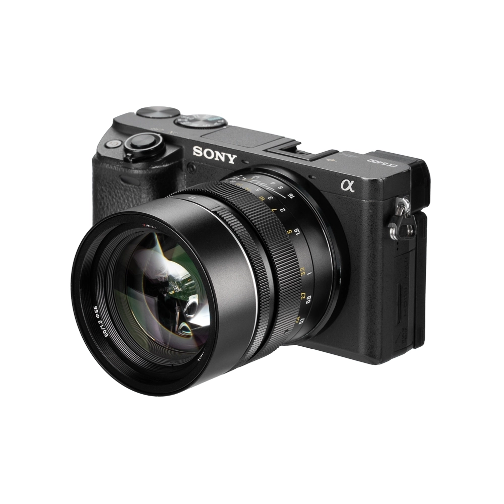 7Artisans 50mm F1.2 manuál objektív (Sony-E) APS-C (50F12B-E)