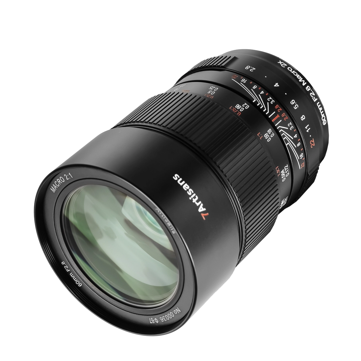 7Artisans 60mm F2.8 2x manuál makró objektív (Nikon-Z) Full Frame (60F28(2x)B-Z)