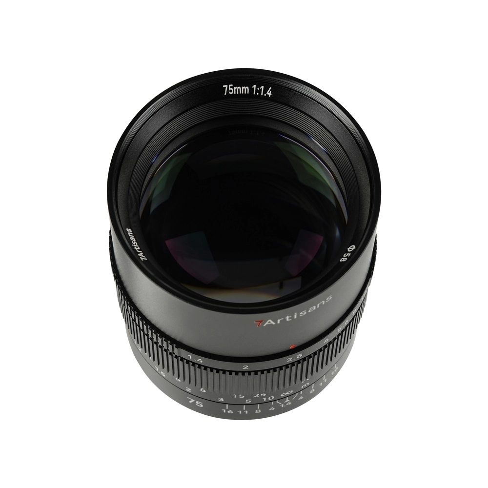 7Artisans 75mm F1.4 manuál objektív (L) Full Frame (75F14B-L)