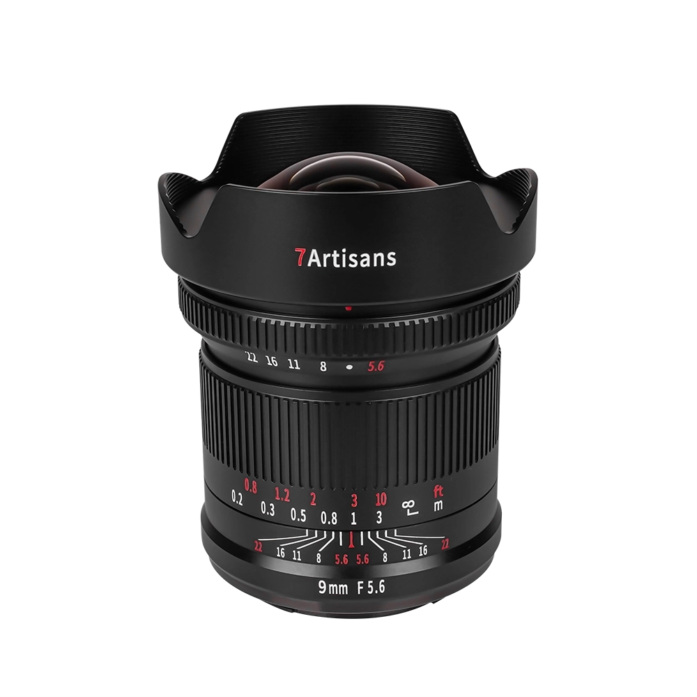 7Artisans 9mm F5.6 mkII manuál objektív (Sony-E) Full Frame fekete (9F56B-E)