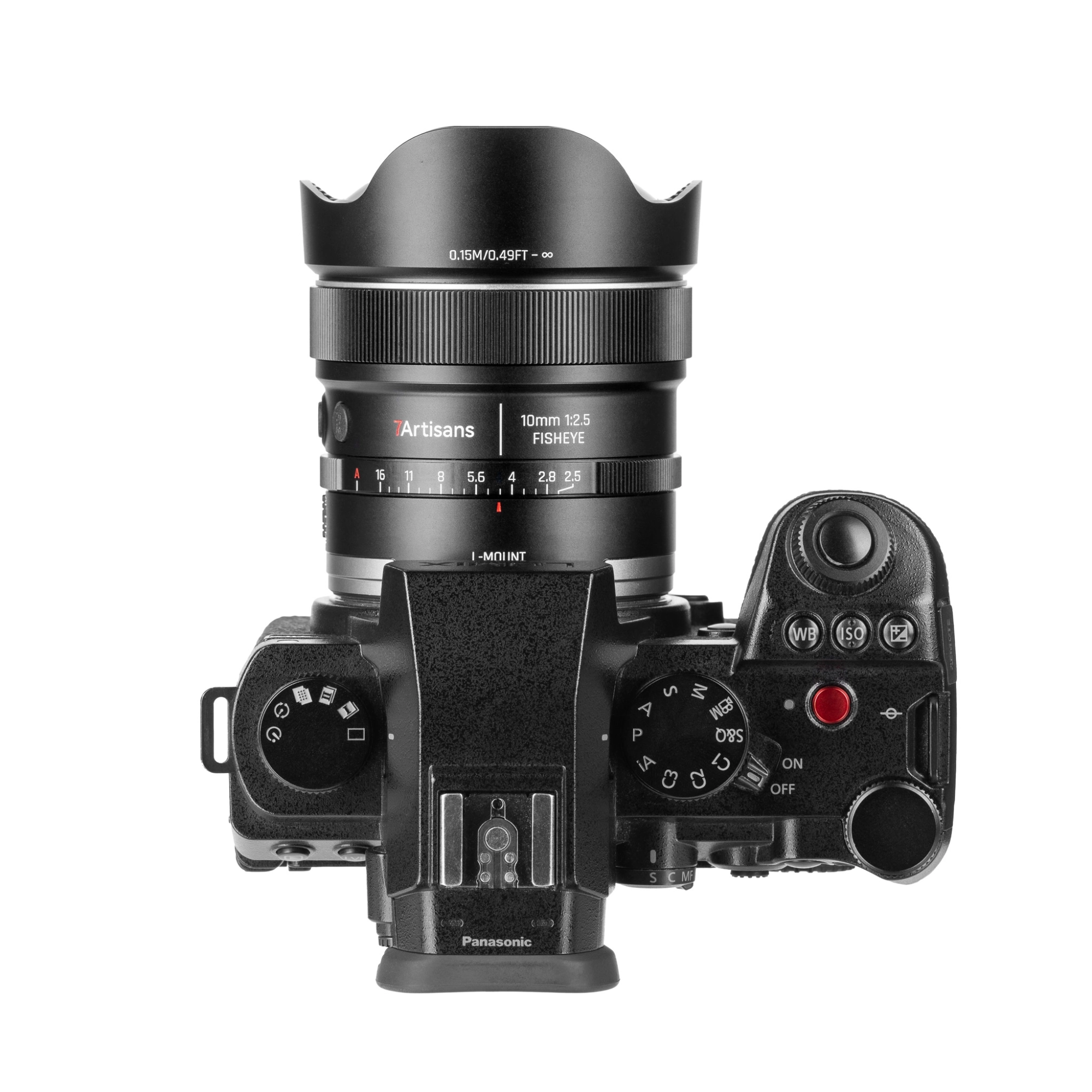 7Artisans AF 10mm F2.5 MAX autófókuszos halszem objektív (L) Full Frame (AF10F25B-L)
