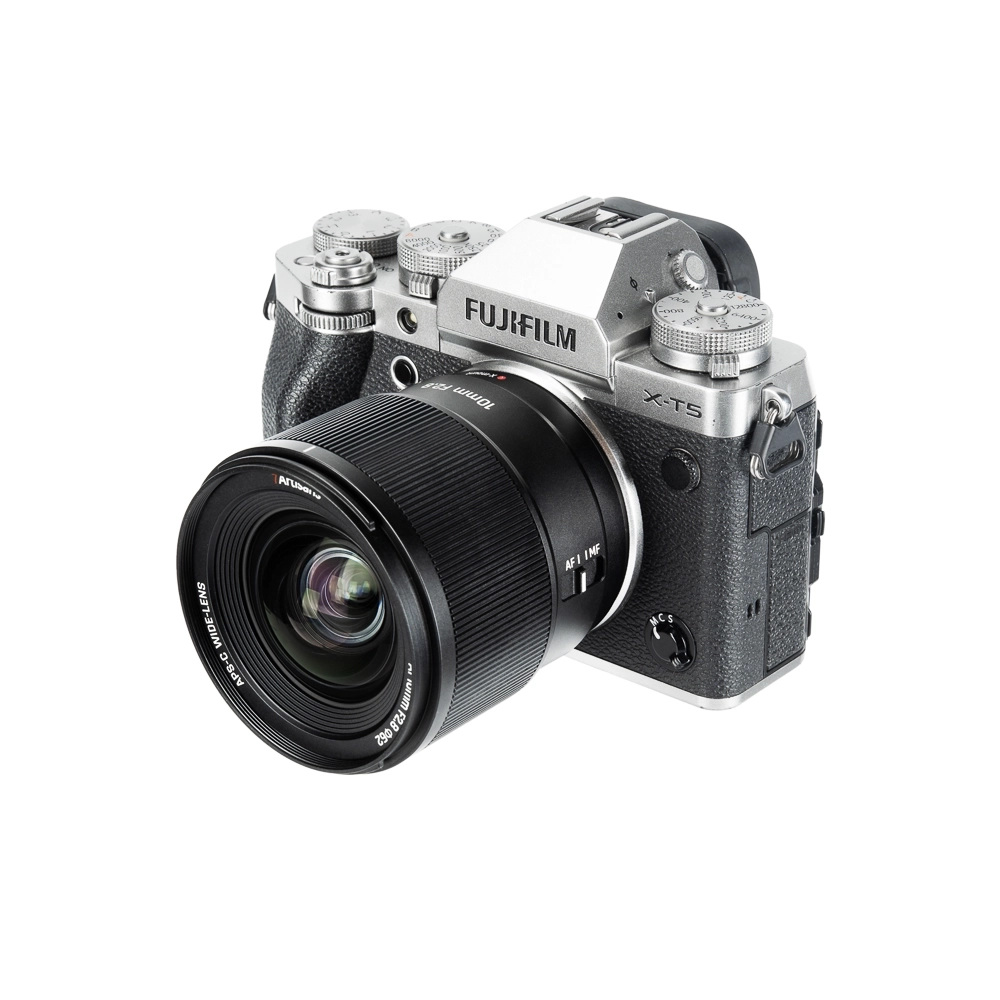 7Artisans AF 10mm F2.8 autófókuszos objektív (Fuji-FX) APS-C fekete (AF10F28B-X)