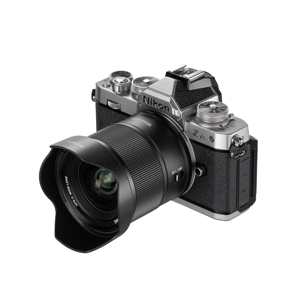 7Artisans AF 10mm F2.8 autófókuszos objektív (Nikon-Z) APS-C fekete (AF10F28B-Z)