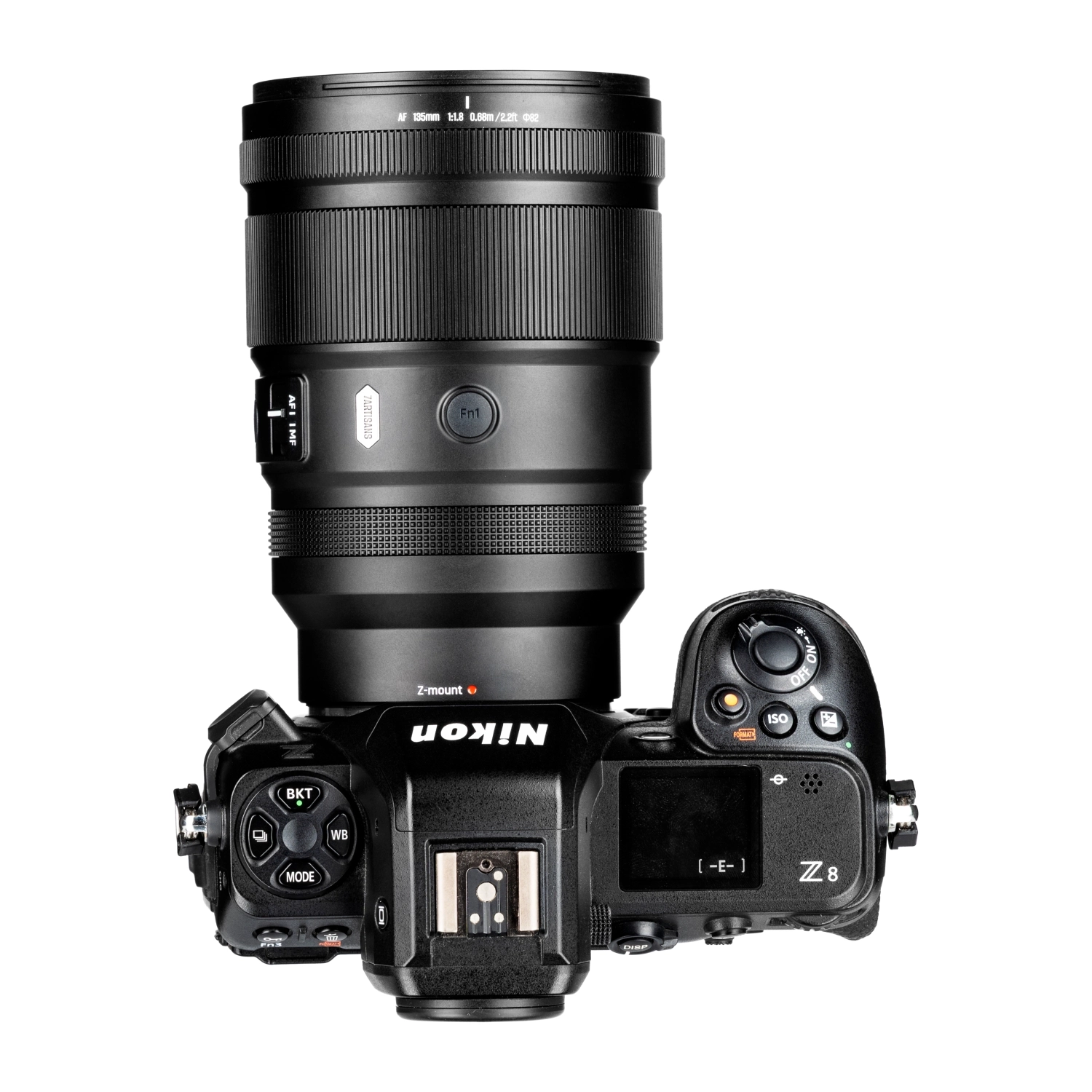 7Artisans AF 135mm F1.8 autófókuszos objektív (Nikon-Z) Full Frame AF fekete (AF135F18-Z)
