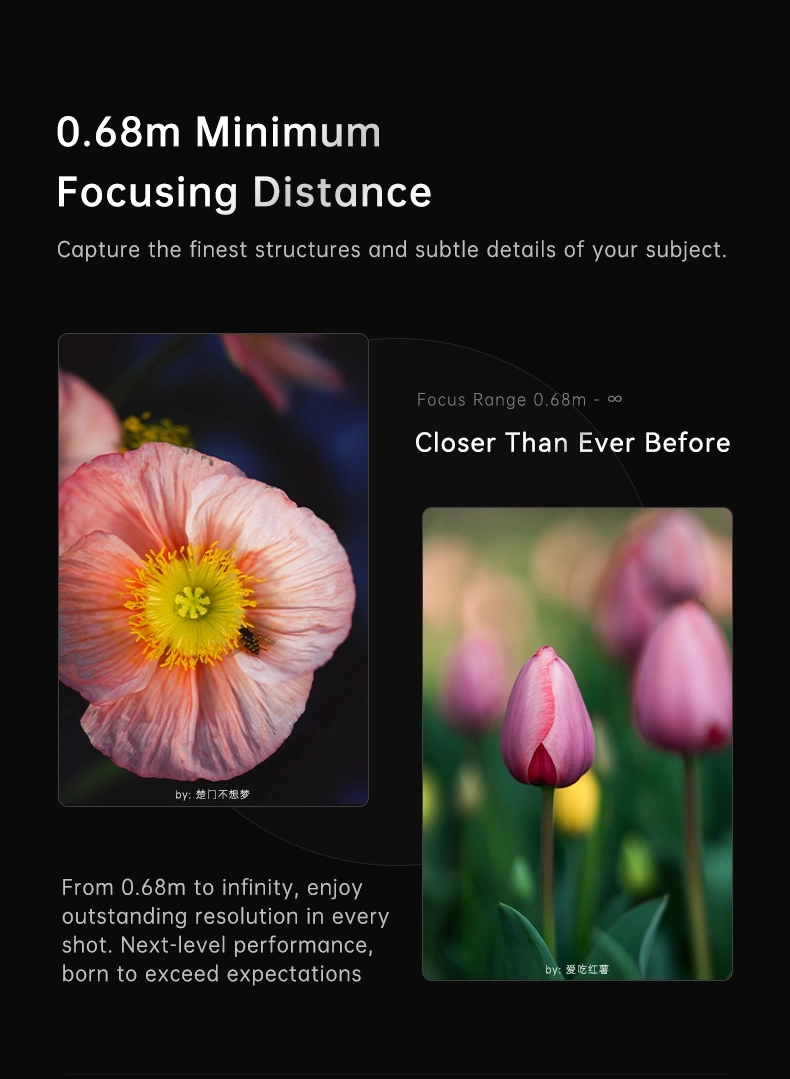 7Artisans AF 135mm F1.8 autófókuszos objektív (Nikon-Z) Full Frame AF fekete (AF135F18-Z)