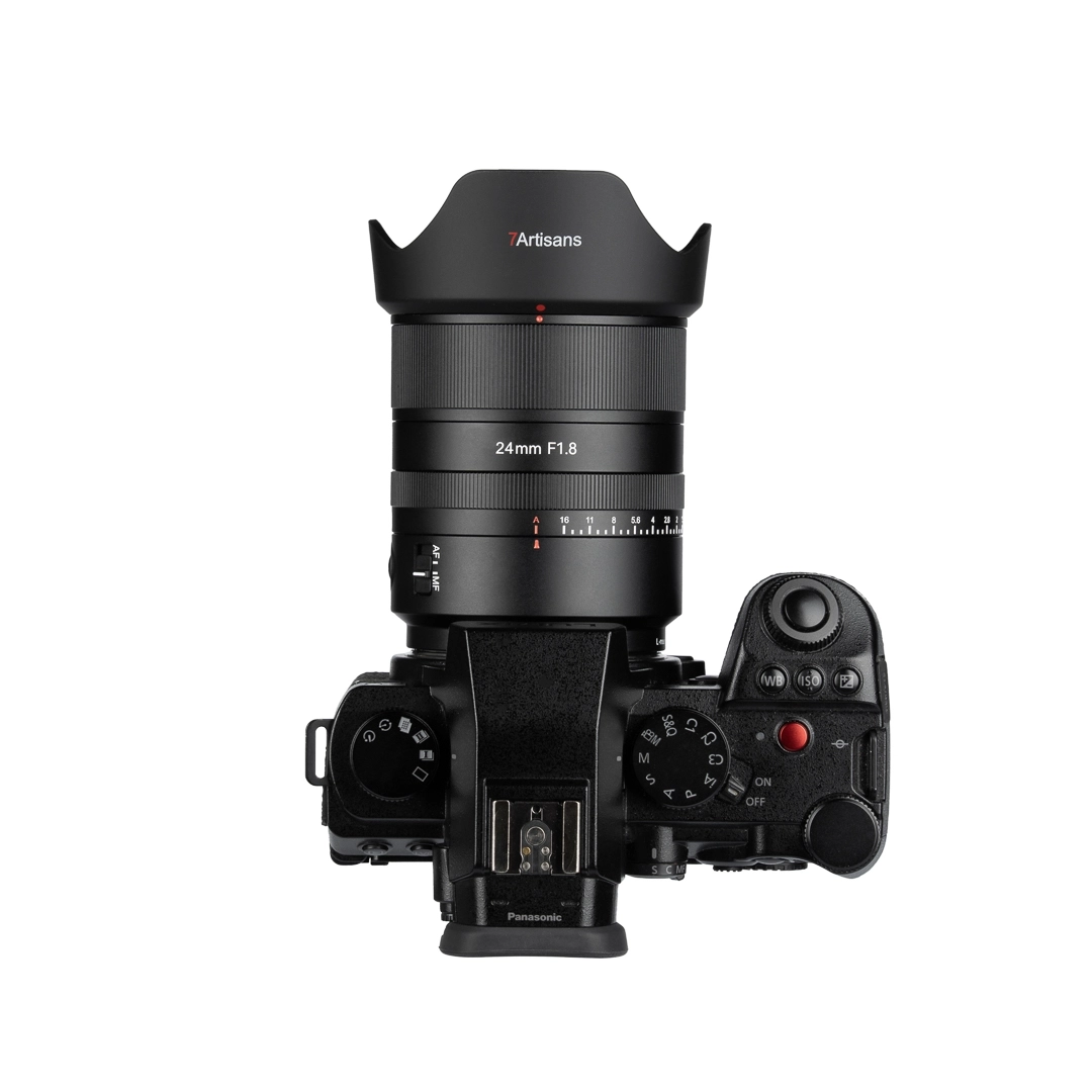 7Artisans AF 24mm F1.8 autófókuszos objektív (L) Full Frame (AF24F18B-L)