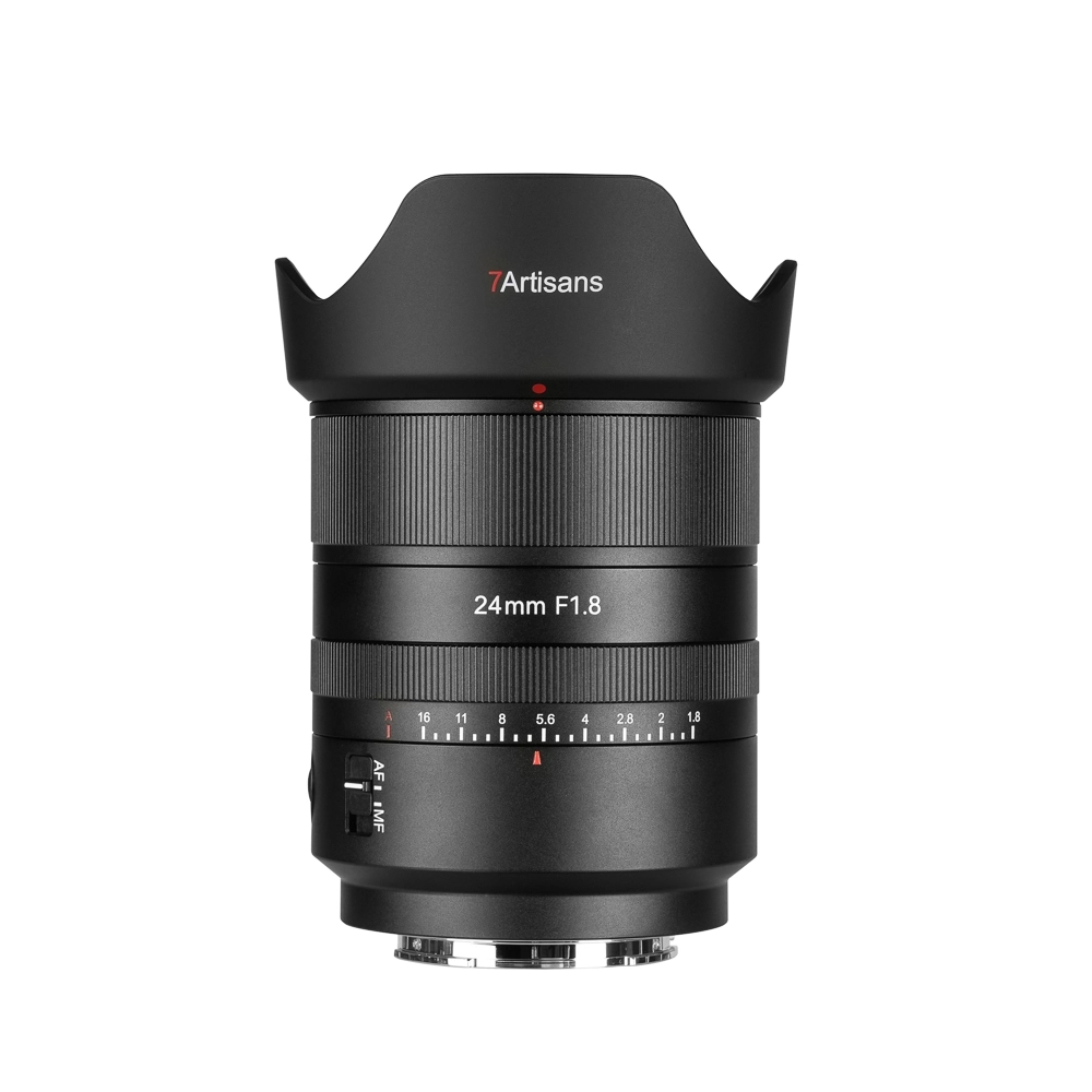 7Artisans AF 24mm F1.8 autófókuszos objektív (Sony-E) Full Frame (AF24F18B-E)