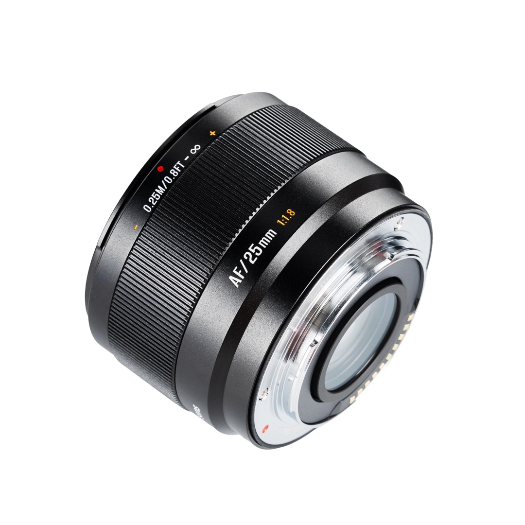 7Artisans AF 25mm F1.8  Lite autófókuszos objektív (Fuji-FX) APS-C fekete (AF25F18B-XAPS-C)