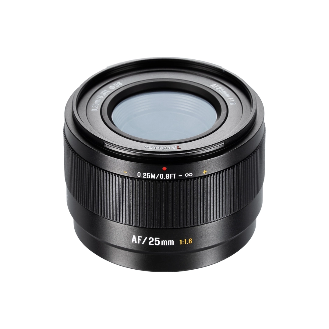 7Artisans AF 25mm F1.8  Lite autófókuszos objektív (Sony-E) APS-C fekete (AF25F18B-EAPS-C)
