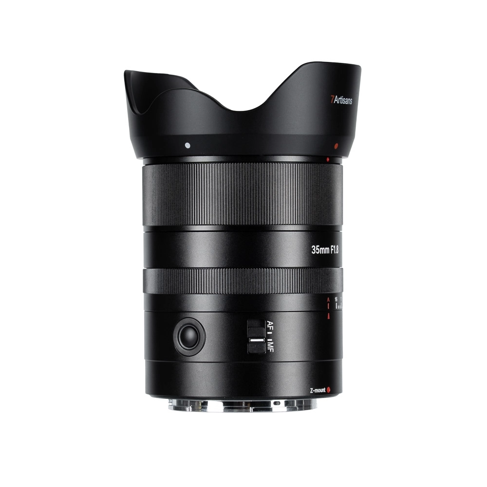 7Artisans AF 35mm F1.8 autófókuszos objektív (Nikon-Z) Full Frame (AF35F18B-Z)