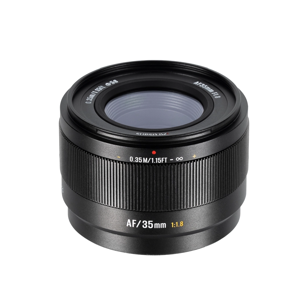 7Artisans AF 35mm F1.8  Lite autófókuszos objektív (Fuji-FX) APS-C fekete (AF35F18B-XAPS-C)