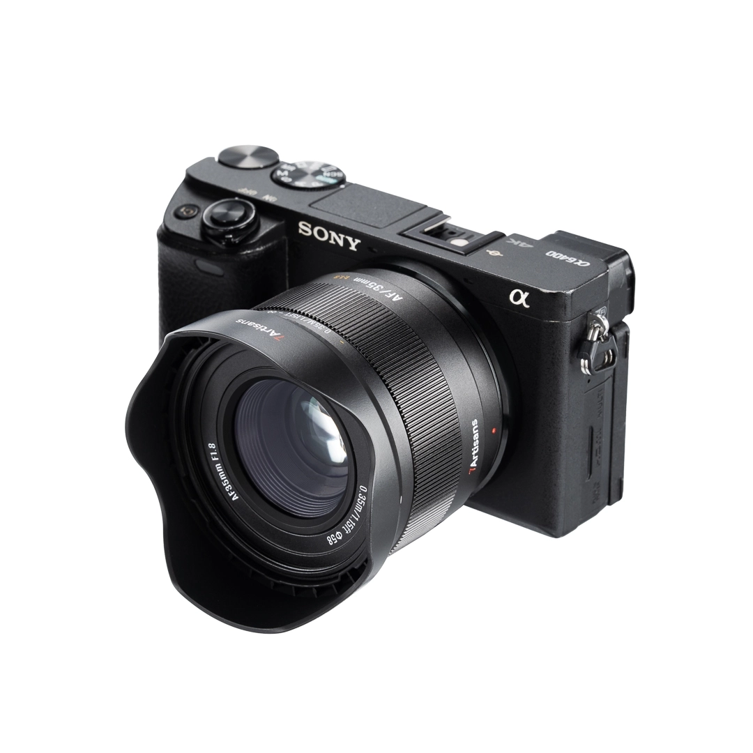 7Artisans AF 35mm F1.8  Lite autófókuszos objektív (Sony-E) APS-C fekete (AF35F18B-EAPS-C)