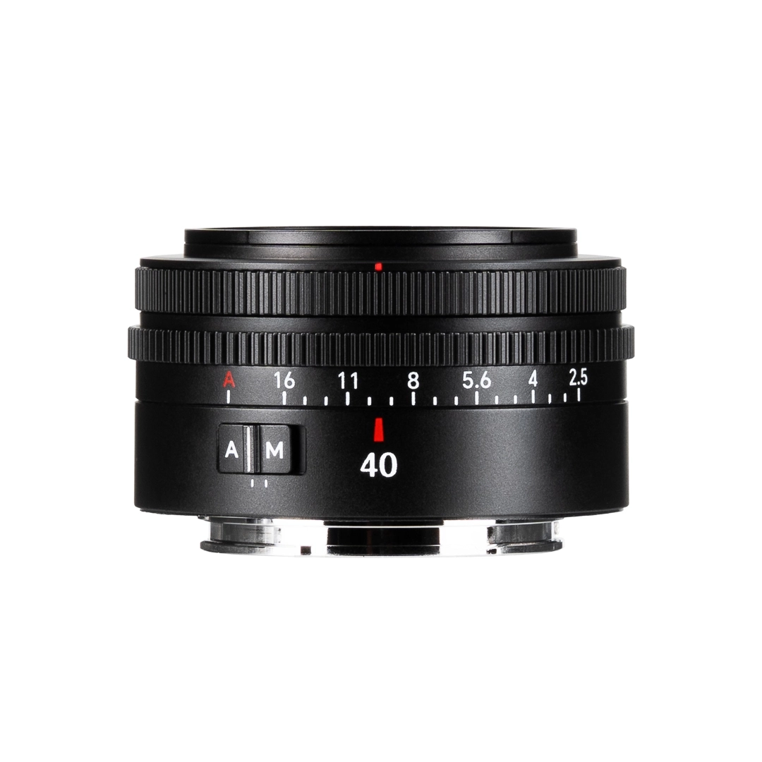 7Artisans AF 40mm F2.5 autófókuszos objektív (Sony-E) Full frame (AF40F25B-E)