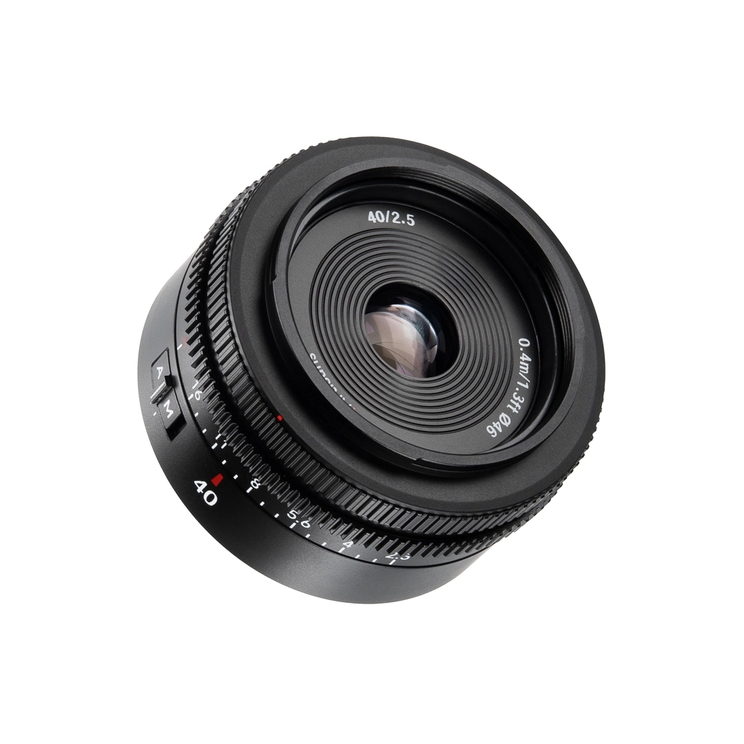 7Artisans AF 40mm F2.5 autófókuszos objektív (Sony-E) Full frame (AF40F25B-E)