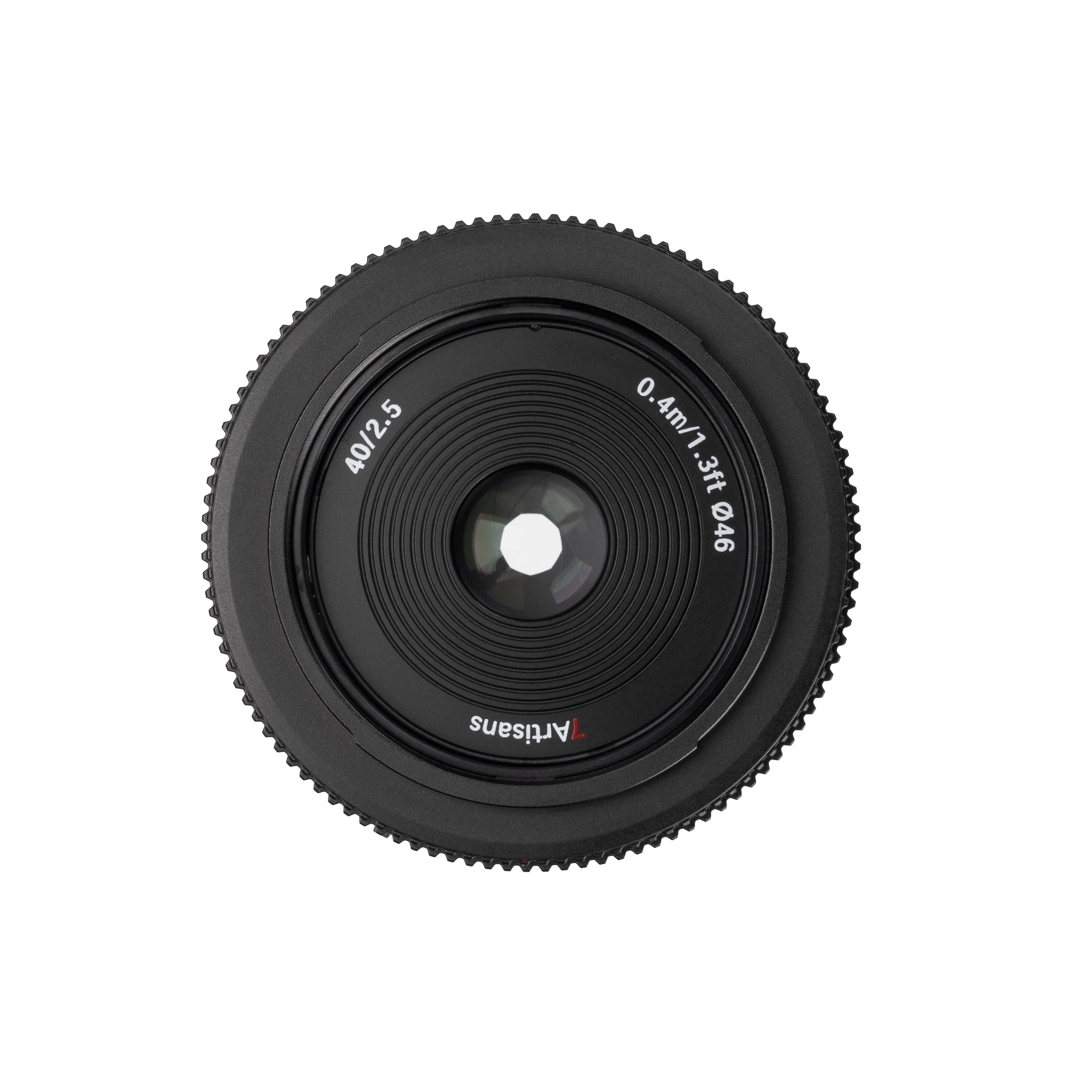 7Artisans AF 40mm F2.5 autófókuszos objektív (Sony-E) Full frame (AF40F25B-E)