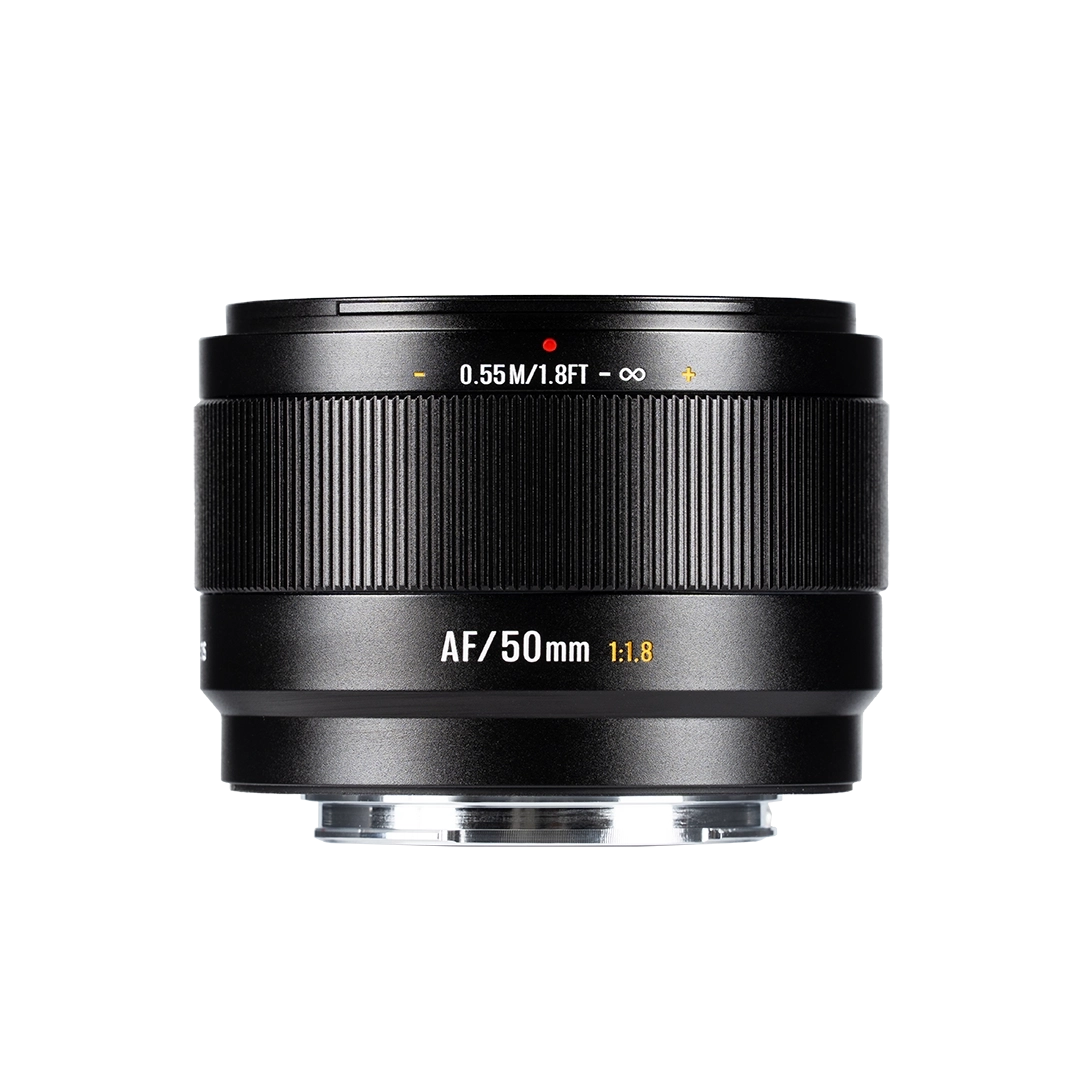 7Artisans AF 50mm F1.8  Lite autófókuszos objektív (Fuji-FX) APS-C fekete (AF50F18B-XAPS-C)