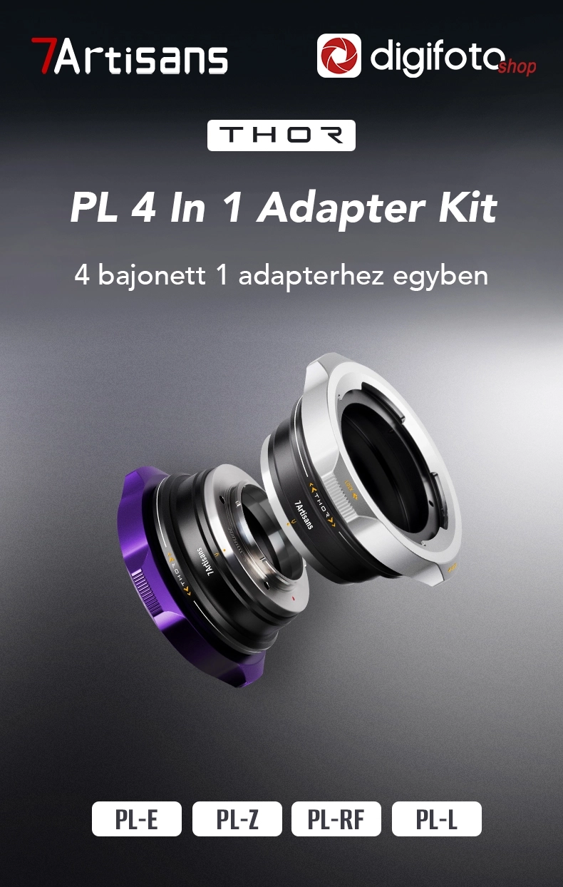 7Artisans PL 4 in 1 Adapter Kit ezüst (PL4IN1 Sil)
