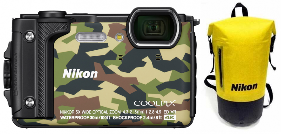 Nikon COOLPIX W300 terep Holiday kit