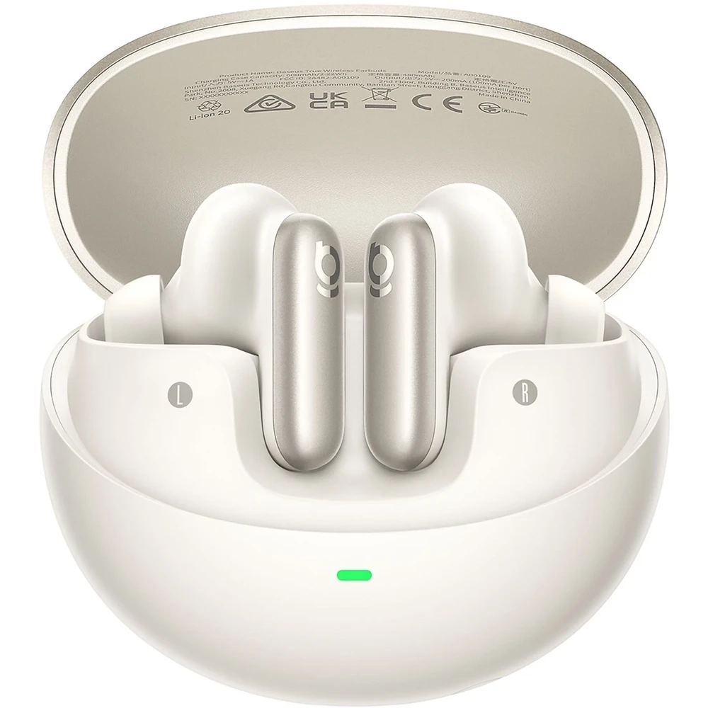 Baseus Inspire XP1 True Wireless Earbuds vezeték nélküli fülhallgató, fehér (A0010903)