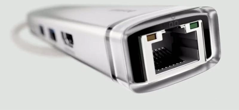 Baseus UltraJoy 5-Port HUB dokkoló állomás, szürke (B00052809813-00)