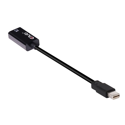 Club3D CAC-1180 (Mini DisplayPort 1.4 to HDMI 2.0, 4K60Hz, HDR, 3D, 16bpc)