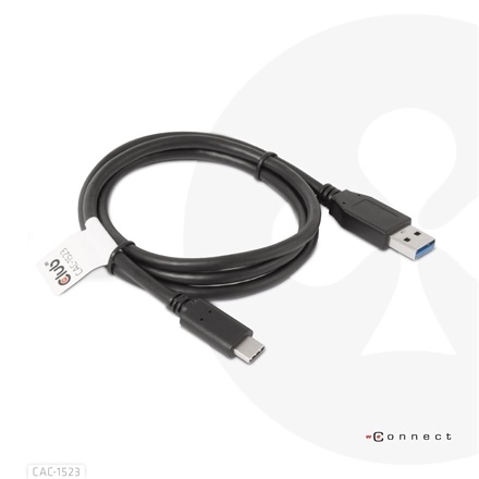 Club3D CAC-1523 (3.1 USB-C Gen 2 to 3.1 USB-A Gen 2, 10Gbps, 60W PD2.0, Bidirectional, 4K60Hz, M/M, 1m)