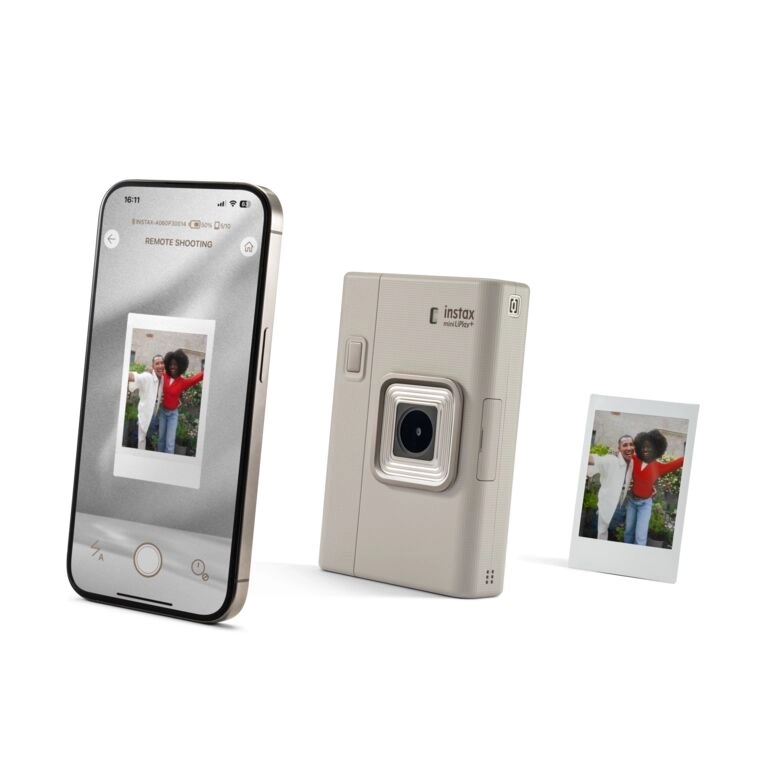 FUJIFILM Hungary Ltd. INSTAX MINI LIPLAY+ SAND BEIGE (16947999)