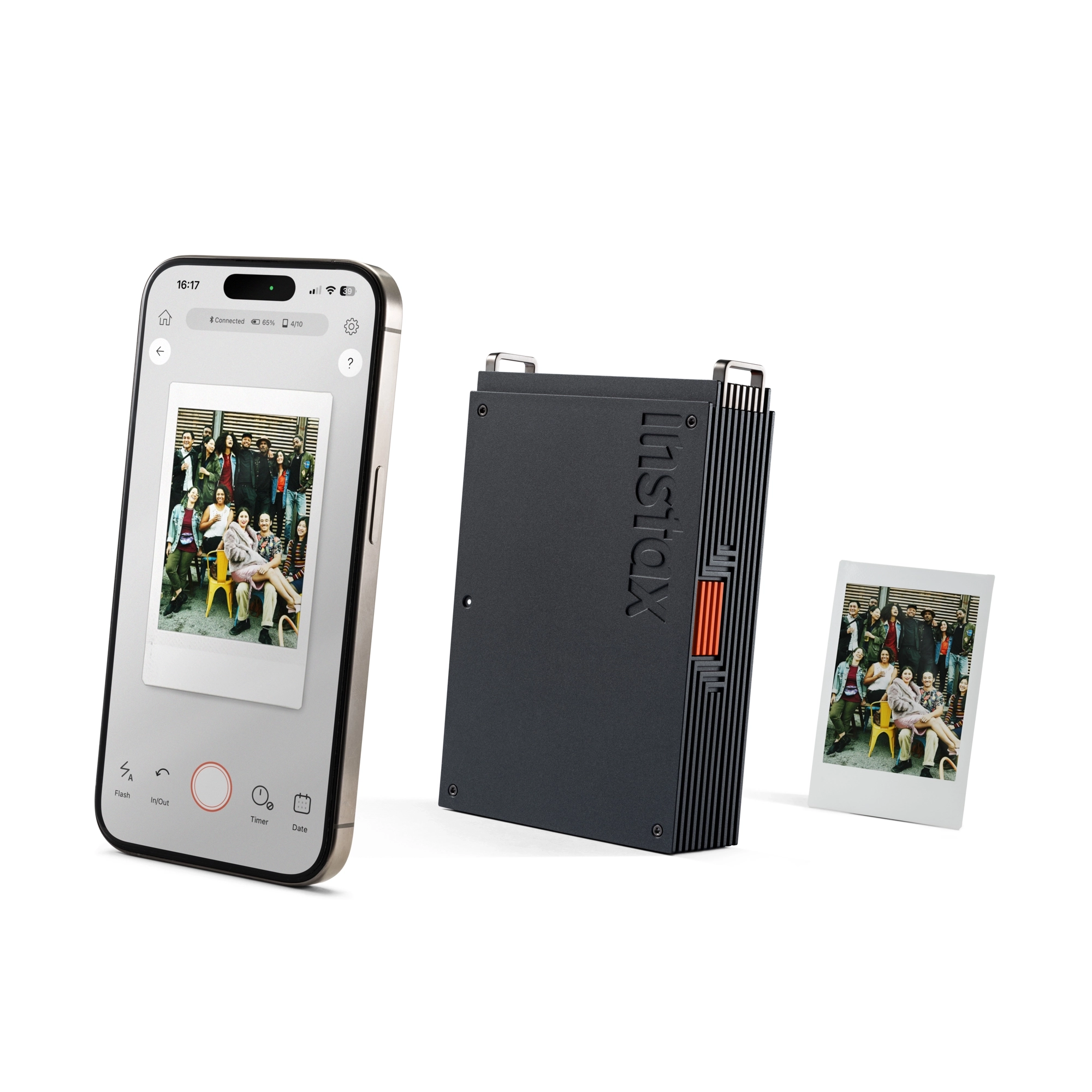 Fujifilm INSTAX MINI LINK+ FEKETE-NARANCS (16949636)