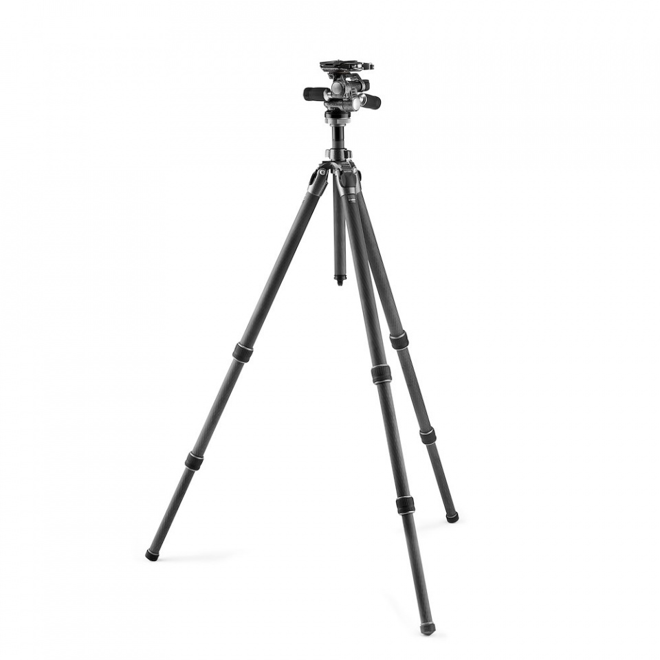 Gitzo kit Mountaineer 3 széria, 3 szek. karbon+ 3D fluid fej (GK3532-F3W)