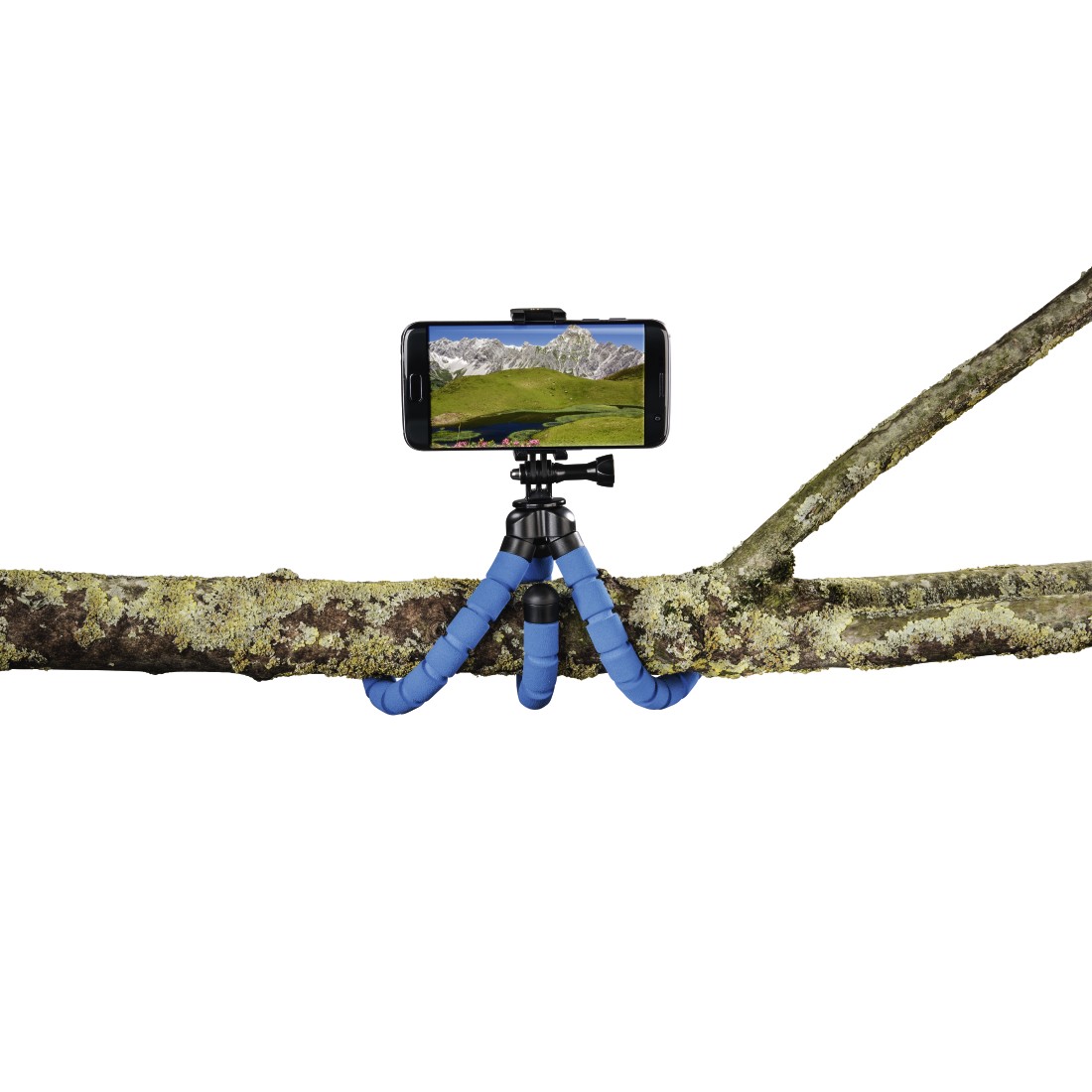 HAMA GOPRO/SMARTPHONE FLEX 26CM MIDI ÁLLVÁNY, KÉK (4615)