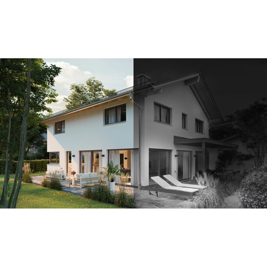 Hama Okos Wi-Fi kamera, kültéri IP54, 2,5K, beépített körfény (176670)