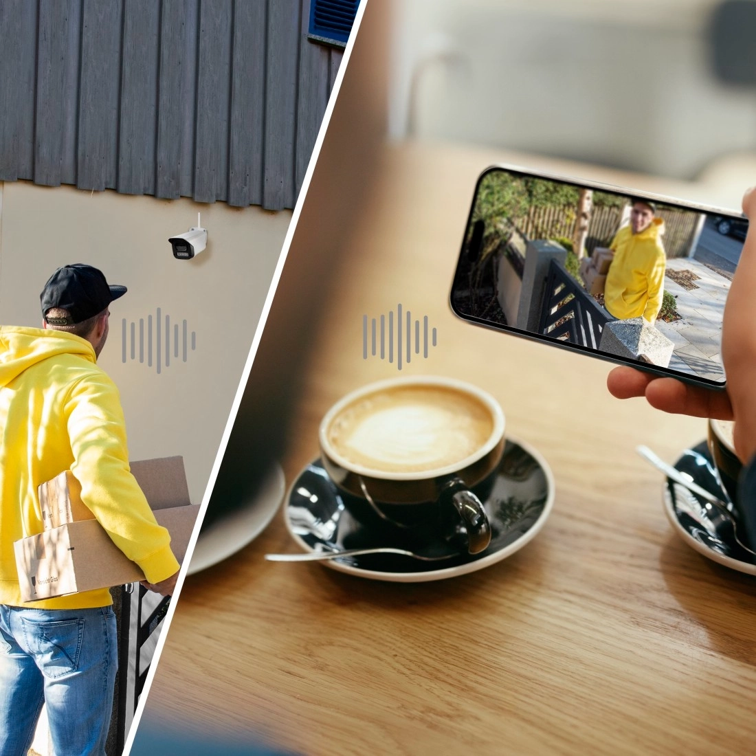 Hama Okos Wi-Fi kültéri FHD biztonsági kamera, fehér (176653)