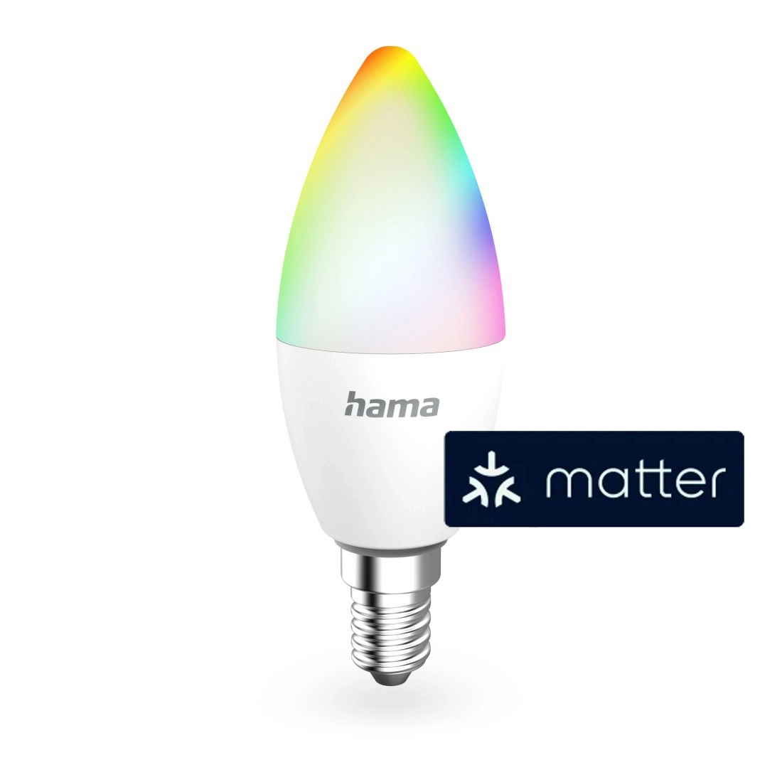 Hama Okos Wi-Fi LED izzó E14 RGB  4,9W Matter (176641)