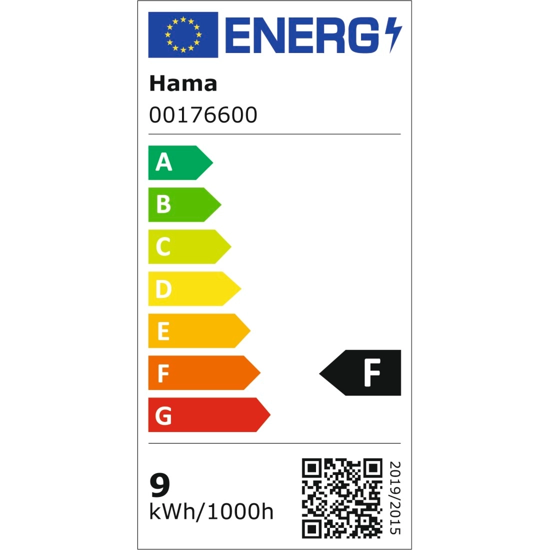 Hama Okos Wi-Fi LED izzó E27 fehér CCT 10W (176600)