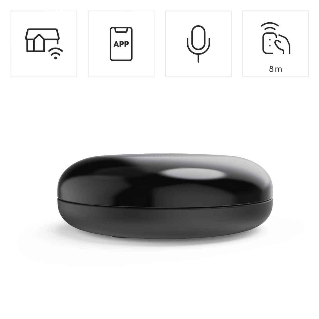 Hama Okos Wi-Fi univerzális távirányító, infravörös, hangvezérléshez (176639)