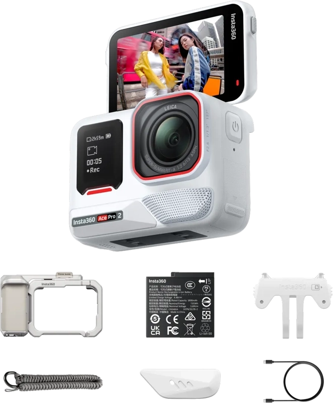 Insta360 Ace Pro 2 Dual Battery Xplorer Bundle / Silver (102020200083)