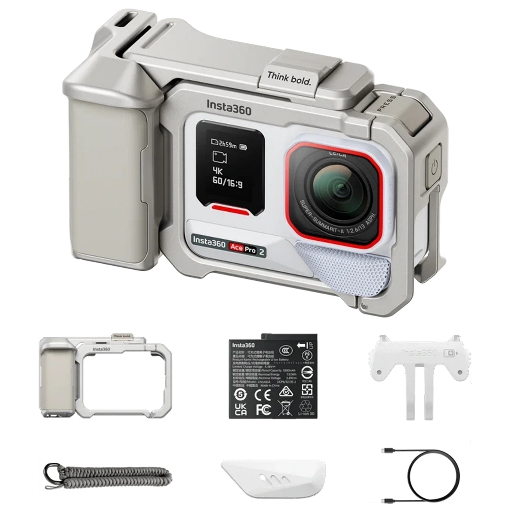 Insta360 Ace Pro 2 Single Battery Xplorer Bundle / Silver (102020200085)