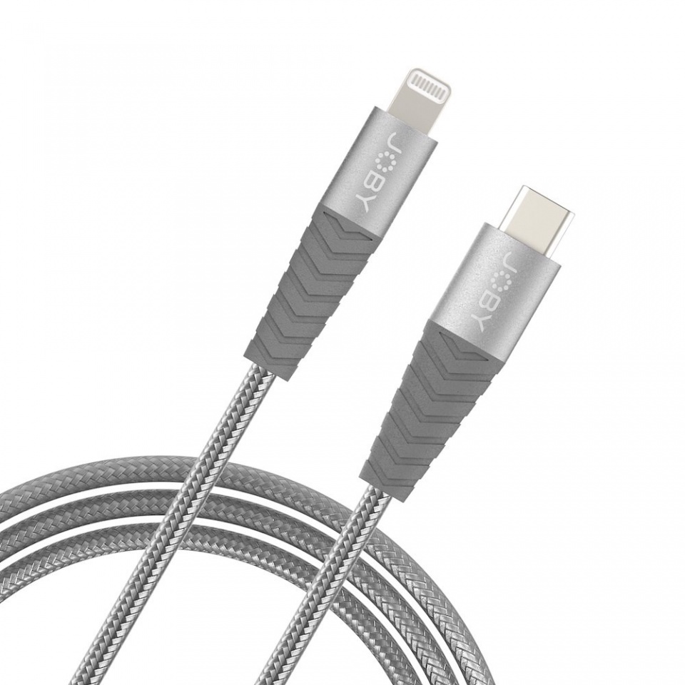 JOBY USB-C Lightning kábel 2 m űr szürke (JB01817-BWW)