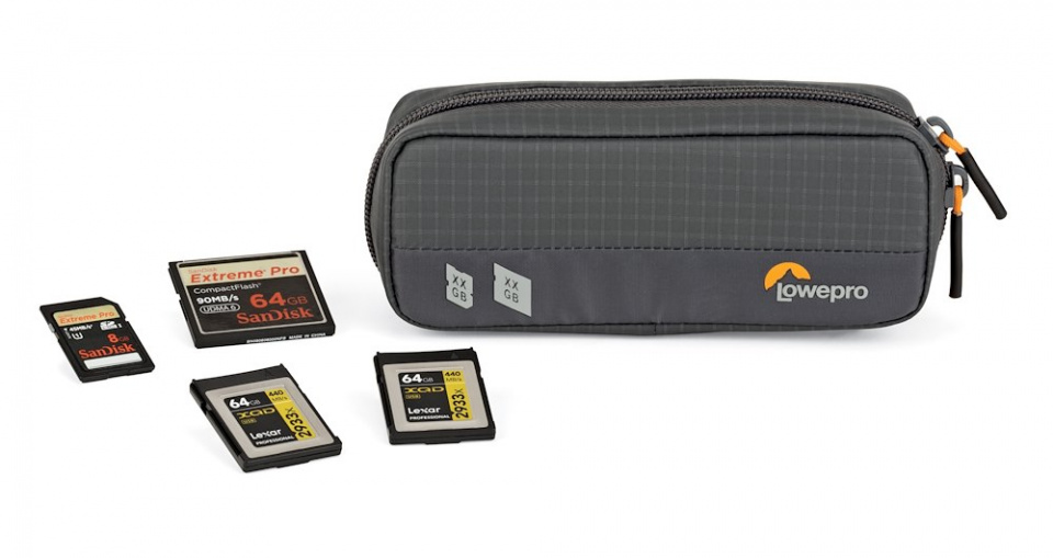 Lowepro GearUp Memory Wallet 20 (sötét szürke) (LP37186-GRL)