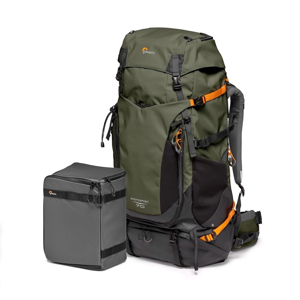 Lowepro PhotoSport Hátizsák PRO 70L AW IV (S-M), sötétzöld (LP37473-PWW )