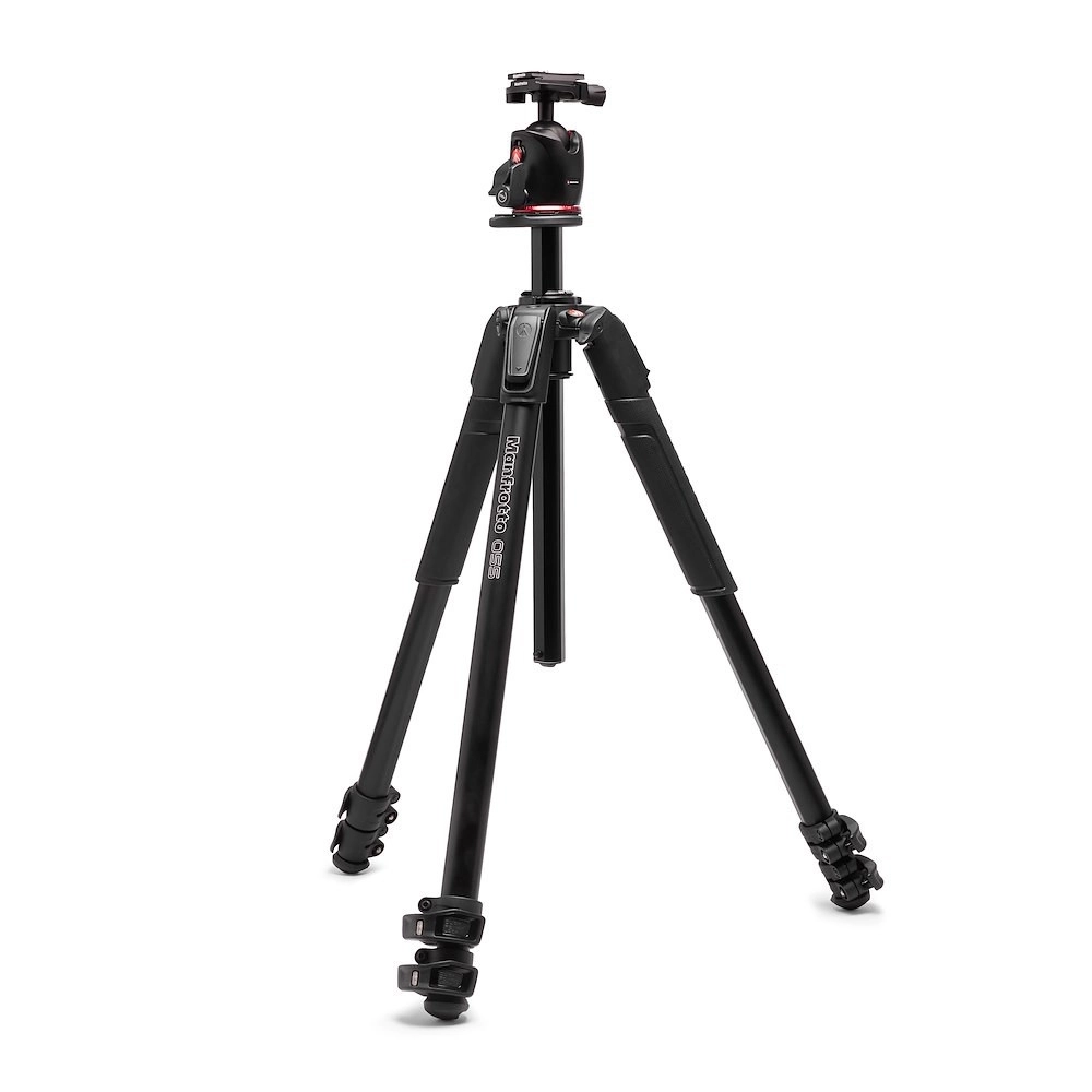Manfrotto 055 kit alu 3 szekciós állvány + gömbfej Arca Swiss (MK055XPRO3-Q6T)