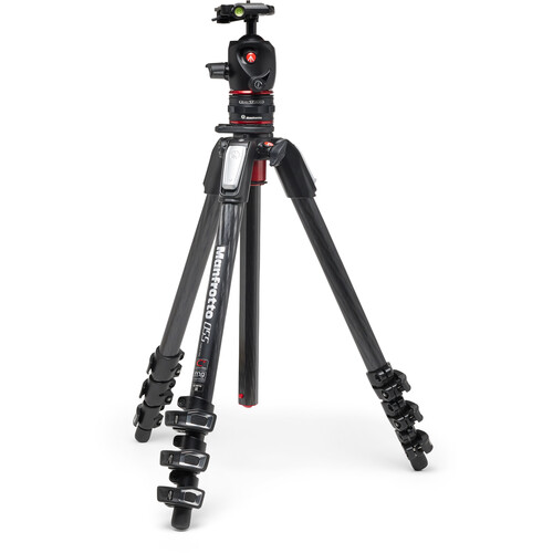 Manfrotto 055 kit karbon 4 szekciós állvány + gömbfej + MOVE (MK055CXPRO4BHQR)