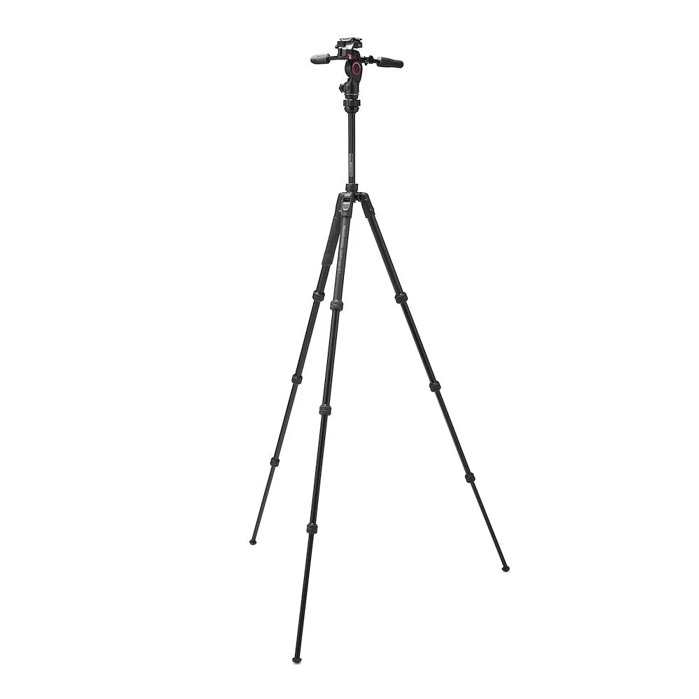 Manfrotto Befree GT alu állvány tekerős zár +3D live fotó/videó fej (MKBFRTA4GTFB-3W)