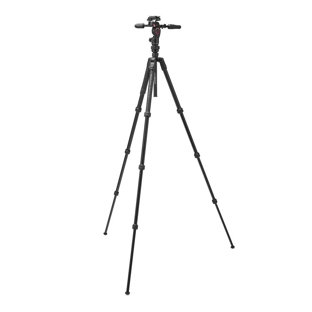 Manfrotto Befree GT alu állvány tekerős zár +3D live fotó/videó fej (MKBFRTA4GTFB-3W)